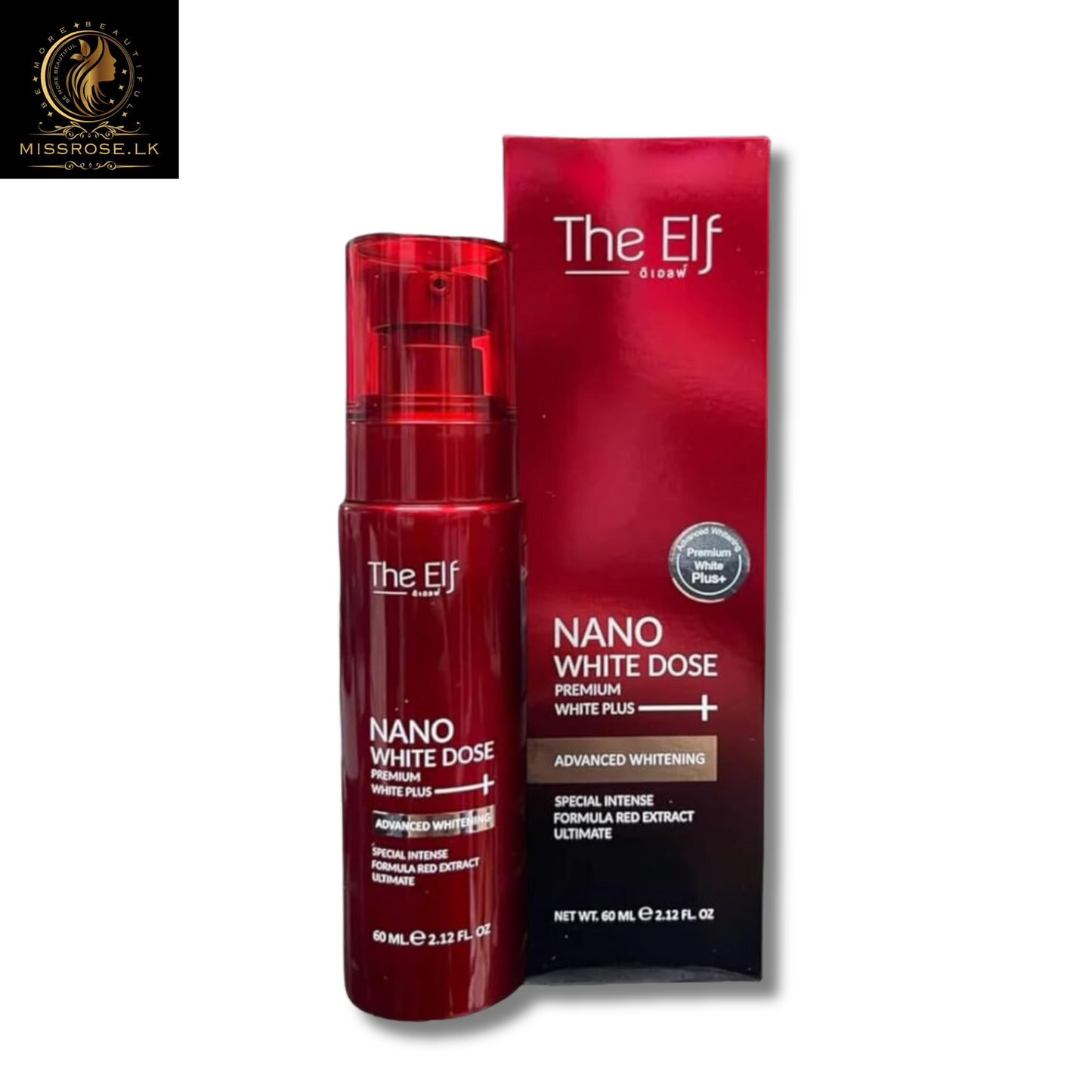 The elf nano white dose serum 60 ml - Missrose.lk