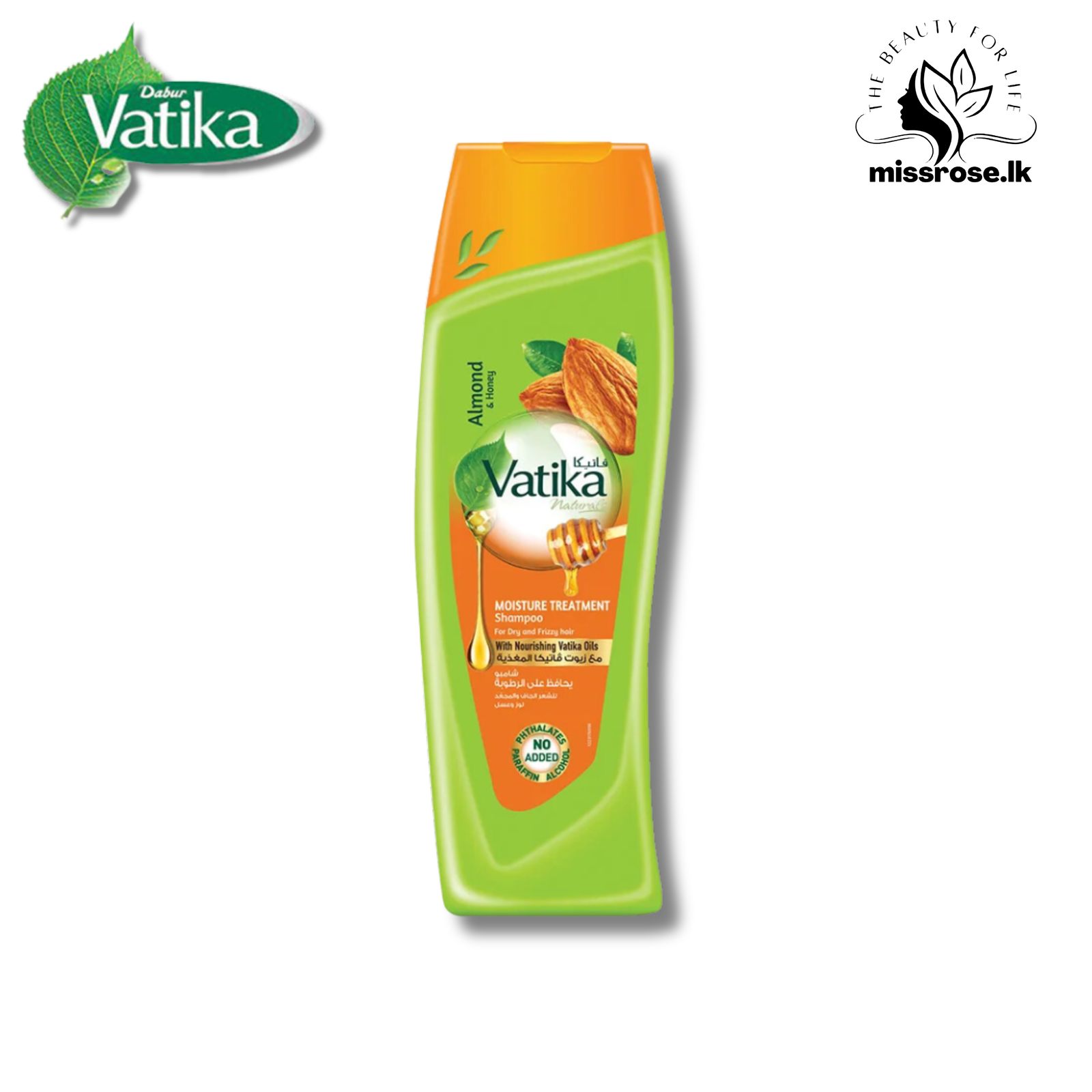 Vatika Naturals Moisture Treatment Shampoo - Missrose.lk