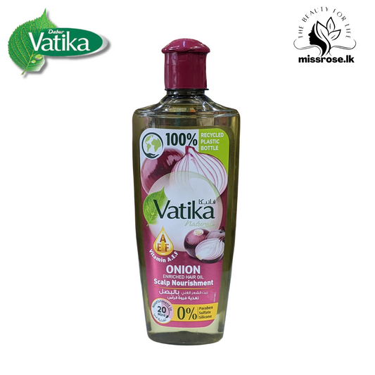 Vatika Naturals Onion Enriched Hair Oil - Missrose.lk