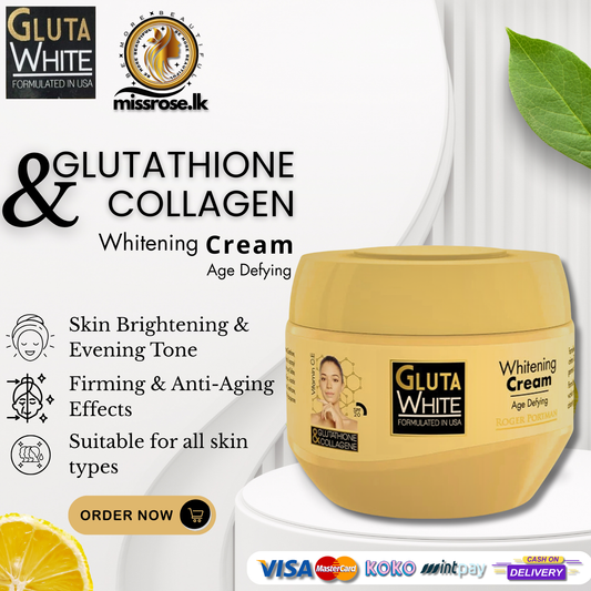 GLUTA WHITE Glutathione and Collagen Whitening Cream