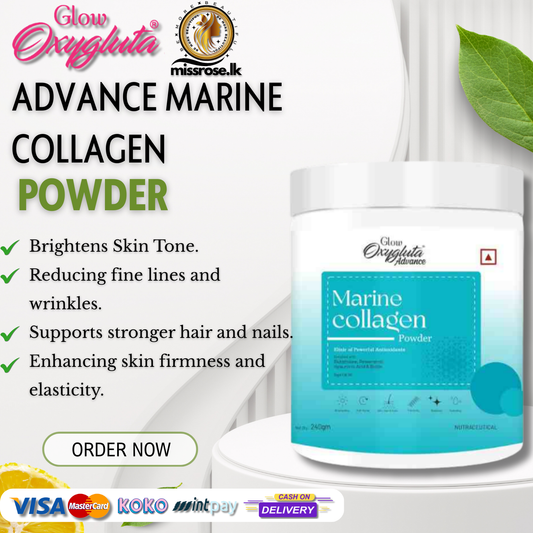 Glow Oxygluta Advance Marine Collagen Powder 240g
