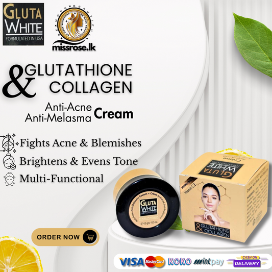 Gluta White Anti-Acne Anti-Melasma Cream