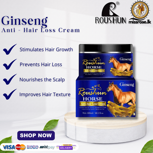 Roushun Horse Anti-hair Loss Treatment Ginseng