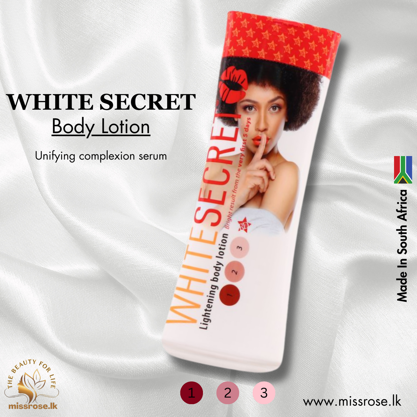 White Secret Lightening Body Lotion Brightening - Missrose.lk