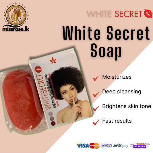 White Secret Lightening Body Soap - Missrose.lk