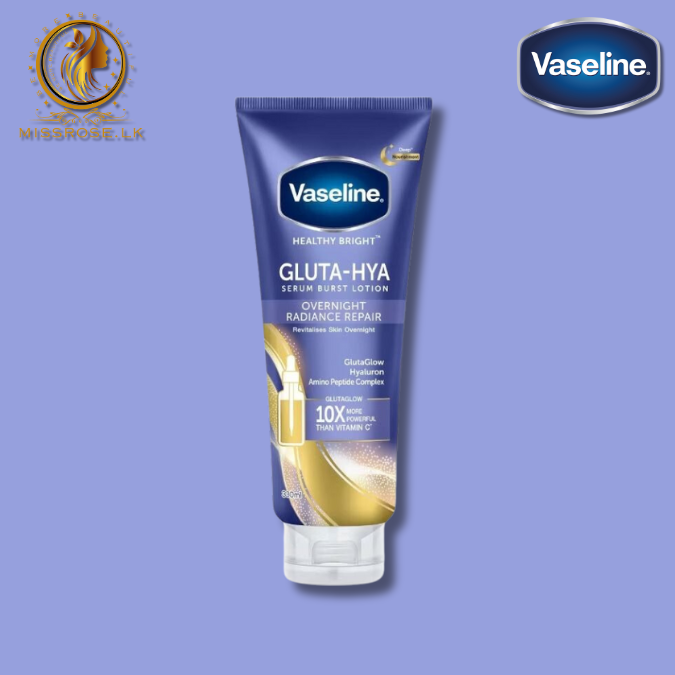 vaseline gluta hya overnight radiance repair - Missrose.lk